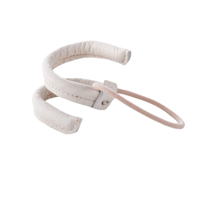 hair accessories corinne leather band short læderbånd til hestehale